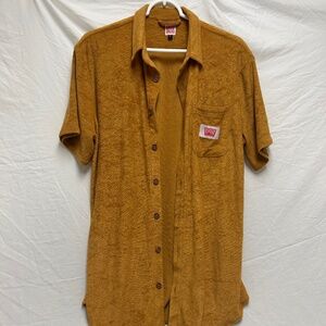 Brown Mens Button Up Fifty 7 Collection